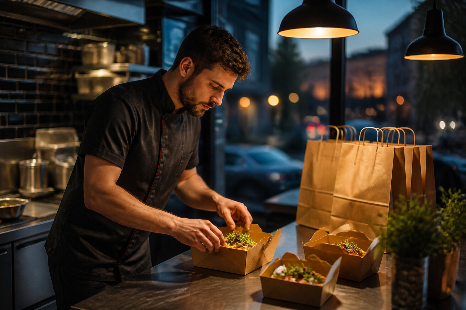 Marketing Digitale per Ristoranti Delivery e Dark Kitchen: Canali, Tattiche e Misurazione ROI