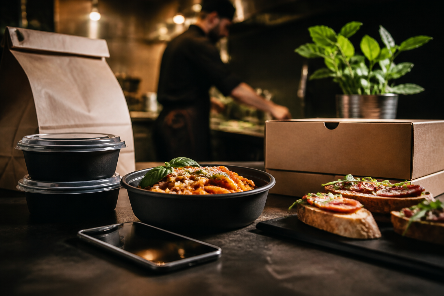 Pubblicità Efficace per Ristoranti Delivery e Dark Kitchen: Canali, Budget e Misurazione del ROI